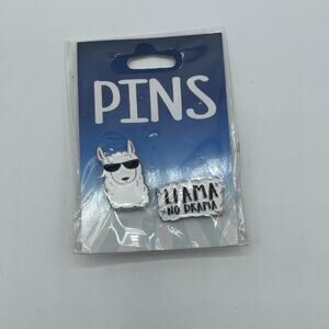 NWT Kalan "Llama No Drama" Enamel Pin